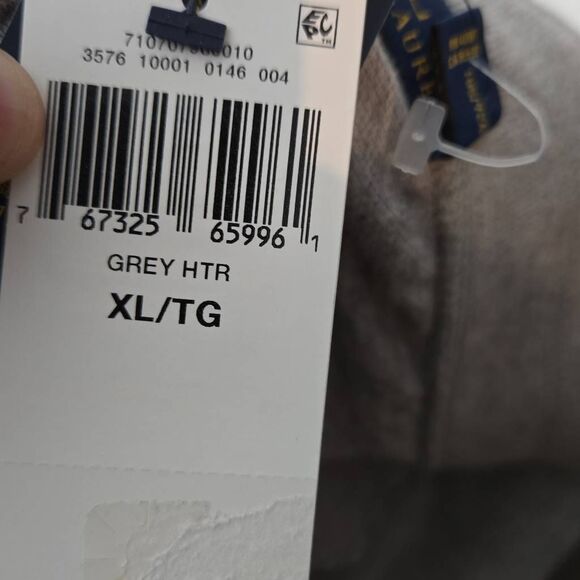 POLO Ralph Lauren Shorts XL Mens Gray Blue NEW Big Pony Logo Embroidered - Picture 8 of 11